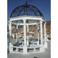 Gazebo en plein air de sculpture sur pierre