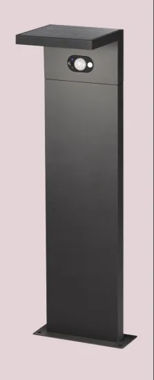 Solar panel pole outdoor lamps