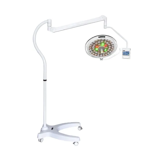 Economic Medical Devices: Vertical LED Surgical Light 120000Lx Shadowless OT Lamps for Hospitals
