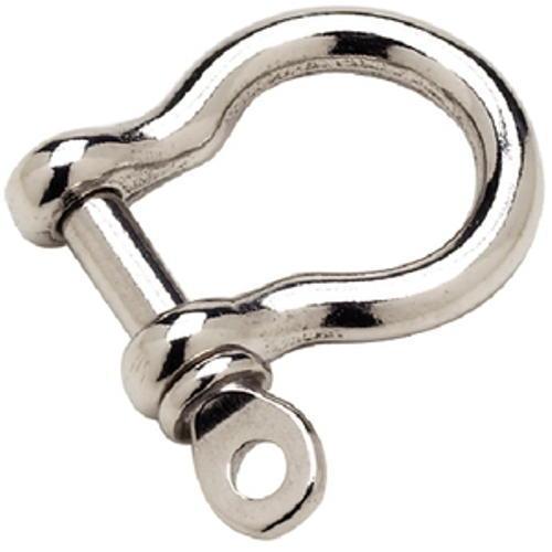 Stainless Steel Screw Pin Bow Shackle Type 316