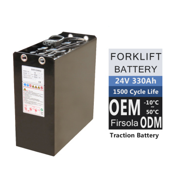 เปลี่ยนแบตเตอรี่ Traction 24V 330AH สำหรับ Hyster S1.4 (24V3PZS330 PZB PZS)