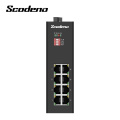 Cheap Industrial Network Switches with 8 RJ45 Ports POE