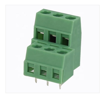 HQ127A-5.0mm διπλό στρώμα PCB ηλεκτρικό μπλοκ βιδών βιδών