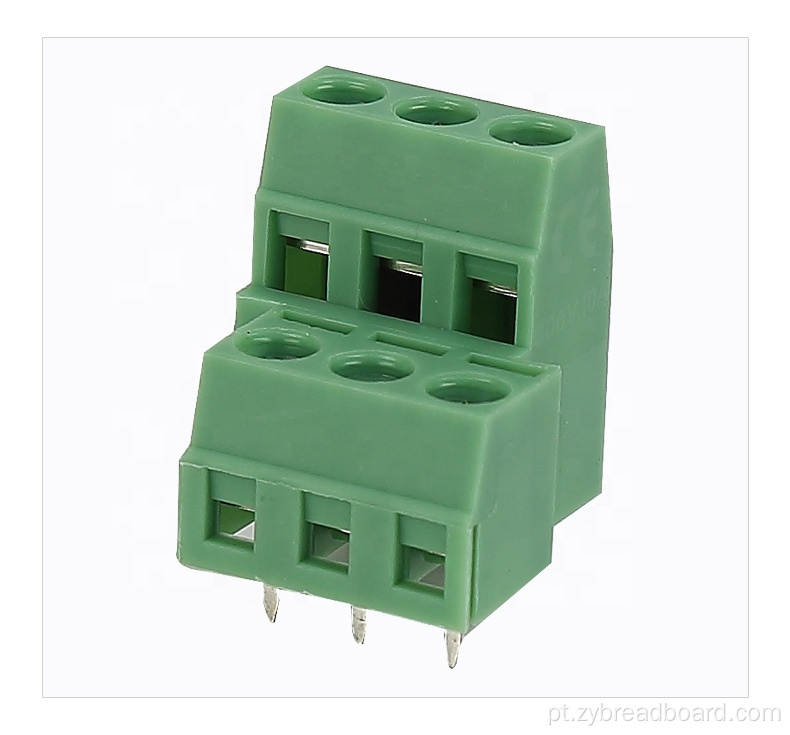 HQ127A-5.0mm de camada dupla de camada elétrica Bloco de parafuso elétrico