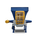 Small twin shaft shredder machine