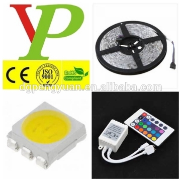 5m DC 12V flexible led strip rgb 5050 waterproof