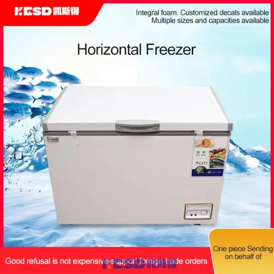 Low Temprature Commercial Supermarket Storage Deep Chest Refrigerator Freezers