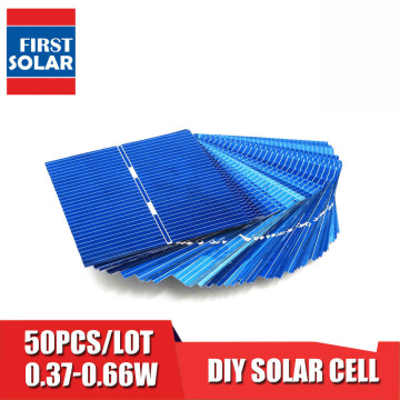50pcs/lot Mono poly Battery Charge Solar Panel Cells DIY Charger Polycrystalline Silicon Sunpower 19/22/39/52/78/125/156mm