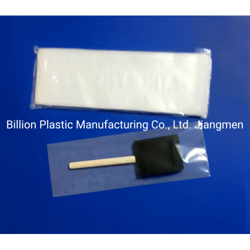 Self Seal LLDPE Clear Plastic Poly Food Packaging Bag