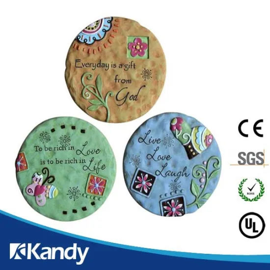 RoHS SGS factory New fashion cheap garden decoration stones