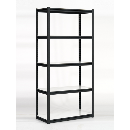 Commercial Metal Storage Shelving Black Metal Racks