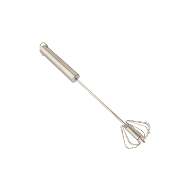 2019 new Stainless steel rotating egg whisk