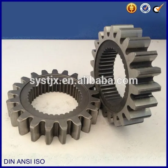 Heat treatment case harden spur pnion gear