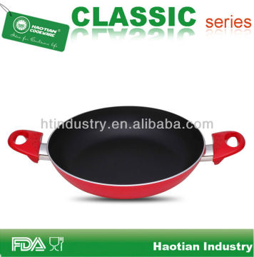 Double handle non-stick frying pan,two handled fry pan