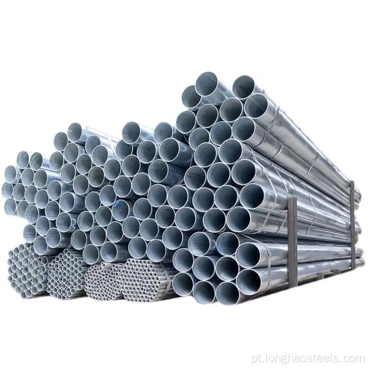 Tubo retangular de ferro para carports tubo de aço galvanizado