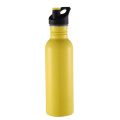 Bouteille d&#39;eau de camping en acier inoxydable portable de 750 ml