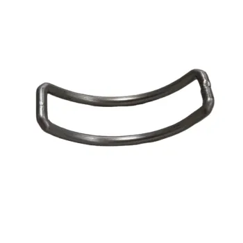 Spiral Style Steel and Stainless Steel Spring Clips for Industrial Use with Zinc Surface Treatment