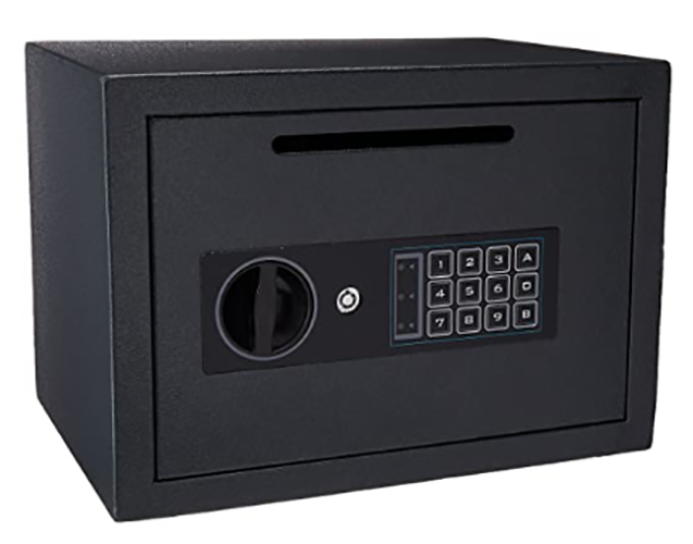 Electronic Digital Coin-operated Safe with Keypad