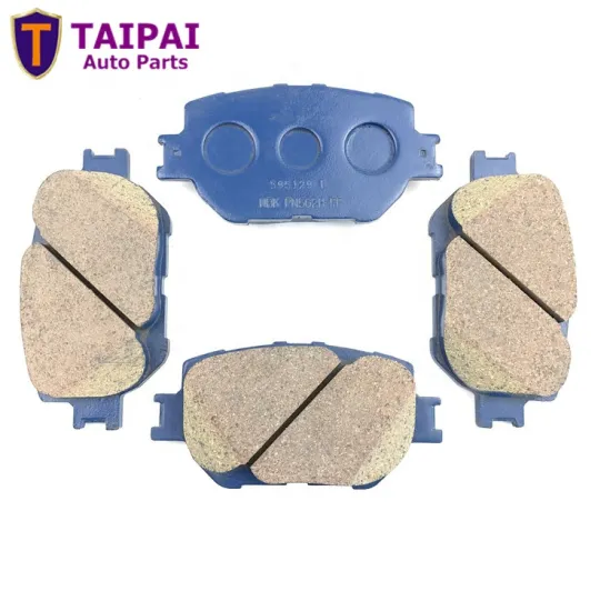 Car Brake Pads Compatible with Toyota MARK X, CROWN, REIZ, LEXUS IS250 (04465-30330, 04465-30480, D2242, D1733)