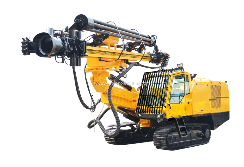 30-50m Separated Crawler Hydraulic DTH Drilling Rig