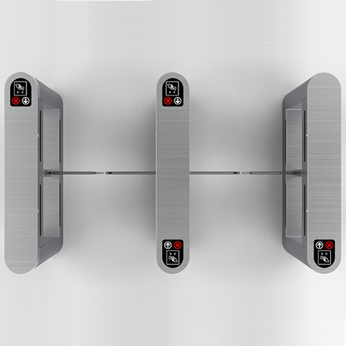 Acrylic Arm Swing Turnstile Gate