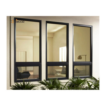 Thermal Break Aluminum Frame Large View Fixed Windows for Living Room