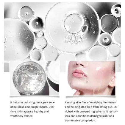 Night Sleeping Moisturizing Gel Cream - Anti-Wrinkle, Anti-Aging, Non-Greasy Face Cream