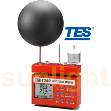 TES-1369B Heat Stress Monitor with RS232 Datalogger