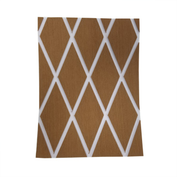 Light Brown & White EVA Marine Diamond Sheet