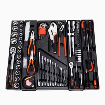 احترافية 85pcs مجموعة أدوات راتشن متعددة الوظائف المعدنية المحمولة - مجموعة أدوات الصيانة المنزلية والسيارة مربع مربع