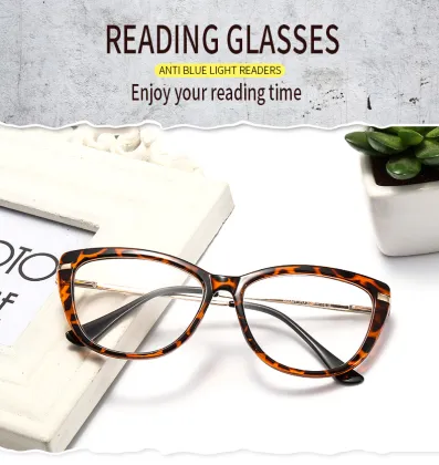 Metal Leopard Bulk Reading Glasses for German Women - Optical Collection