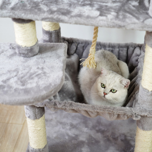 Multi-layer Customized Large Size Wooden Cat Tree