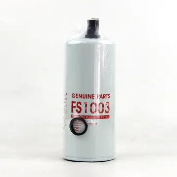 Title: "XCMG Sany Fuel Water Separator Part Number Lookup: WB002065, 800155531, B222100000462, 220747709902, 46840267, FS1003, FS19596, P551103, BF1293-SPS