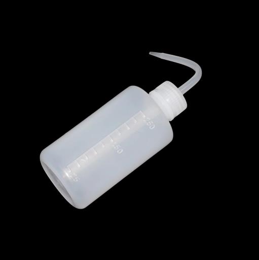 Bouteille de lavage en plastique de laboratoire 500 ml