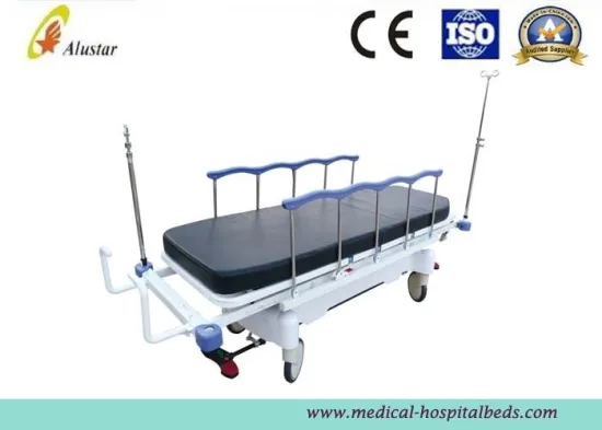Luxury Emergency Hospital Stretcher Trolley Cart Icu Bed With X-ray Cassette (als-st017)