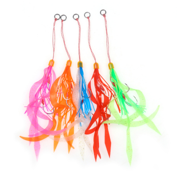 Wholesale Silicone Rubber Skirt for Slider Squid Snapper Jigging Lures