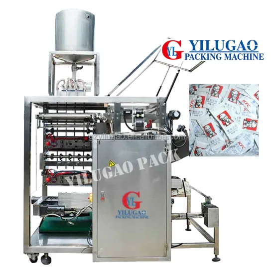 Tomato Ketchup Package Machine: Sauce Sachets Packaging Equipment