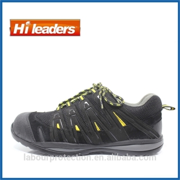 Active Sports Style Black Safety Shoes with S1P standard