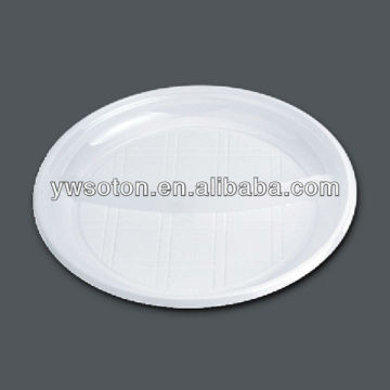HX85 8.5inch 2 part plastic plate disposable plate