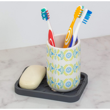 Accesorios de cocina de baño personalizado Plato de jabón de silicona