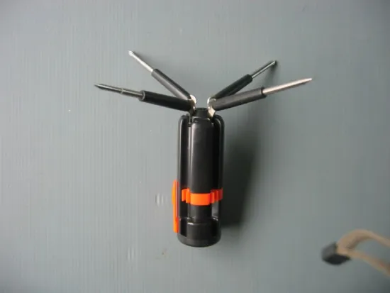 4 in1 portable screwdriver with LED light