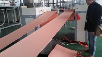 Línea de producción de bandas de bordes de hoja de PVC PVC Línea de producción