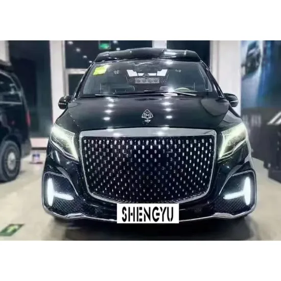 Starry Body Kit with Front and Rear Bumper and Grille Hood for Benz V Class W447 2017-2023