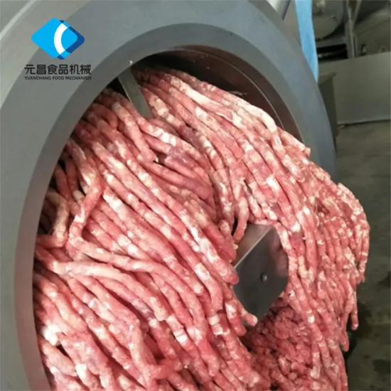 Industrial High-Capacity Frozen Meat Mincer with Sharp Blades