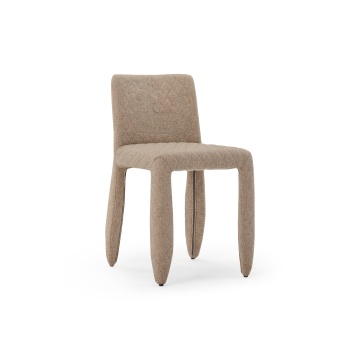 Perabot moden reka bentuk yang bagus kerusi makan kerusi tanpa armless