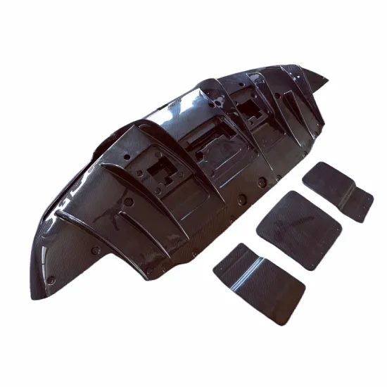 Ferrari F8 N Style Carbon Fiber Rear Diffuser Body Kit