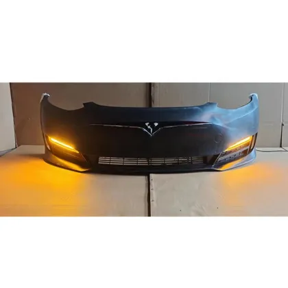 Model 3 modified to Model s front bumper