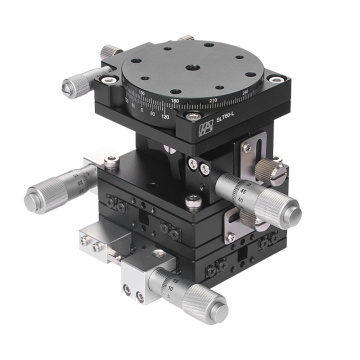 Vysoce přesný ruční víceosý stolek z hliníkové slitiny 60 mm