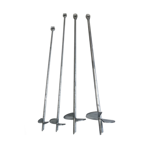 Anclaje a tierra helicoidal con tornillo sin llave