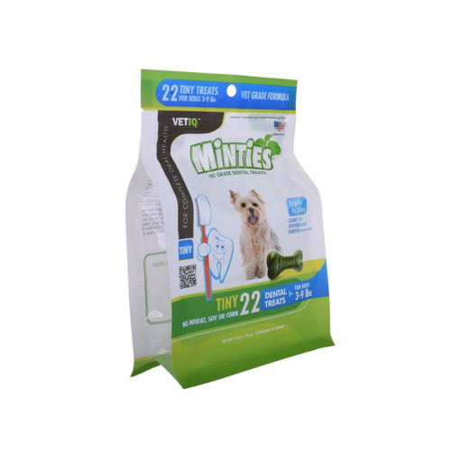 Pet Food Aluminium Folie Packaging Bag Stand Up Pouch med lynlås